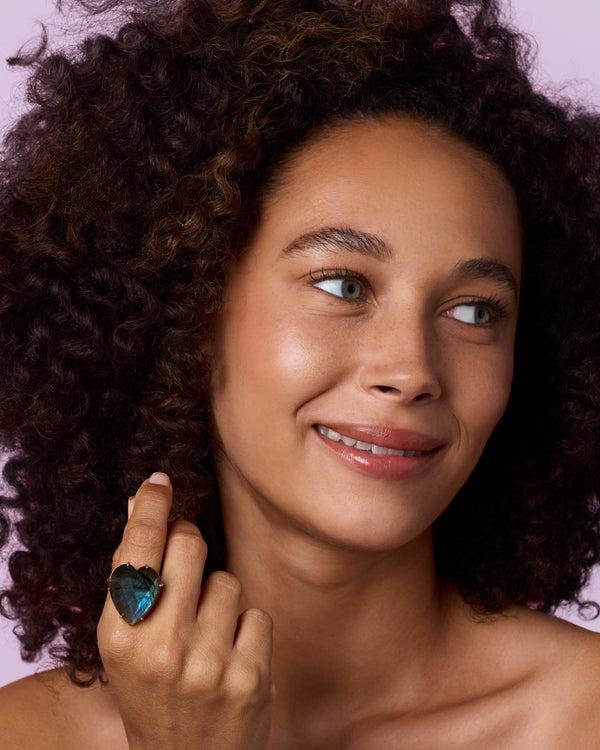 Irene Neuwirth Large Love Ring 18K Gold