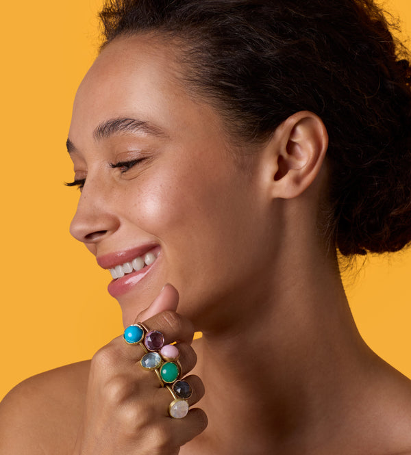 Irene Neuwirth Medium Classic Ring 18K Yellow Gold