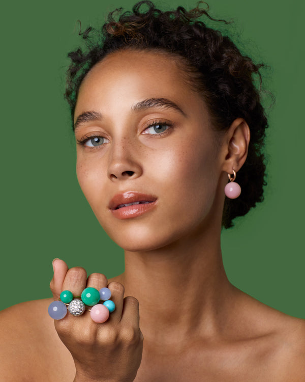 Irene Neuwirth Medium Gumball Ring 18k Yellow Gold