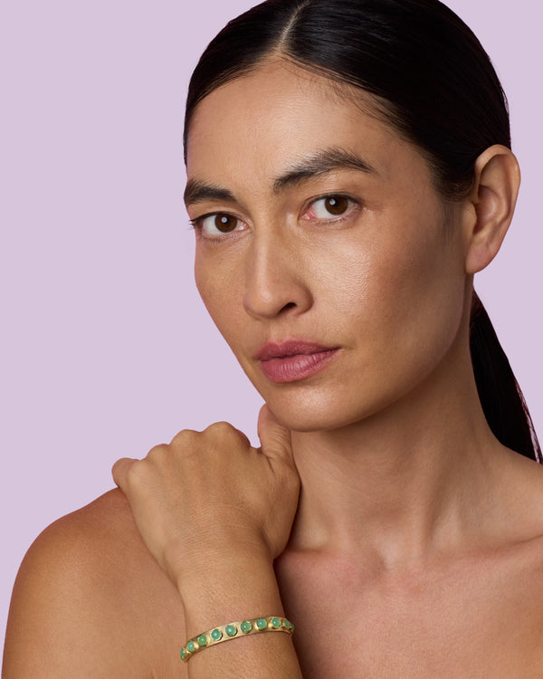 Irene Neuwirth Petite Classic Cuff 18k Yellow Gold