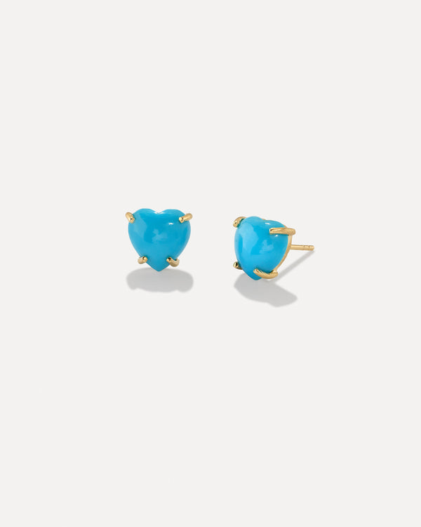 irene neuwirth Petite Love Studs 18k Yellow Gold