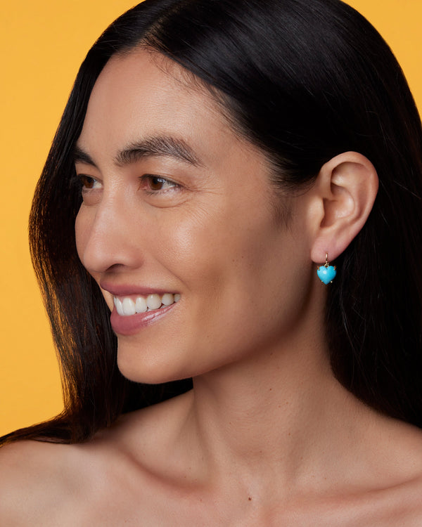 Irene Neuwirth Small Love Earrings 18k Yellow GOLD