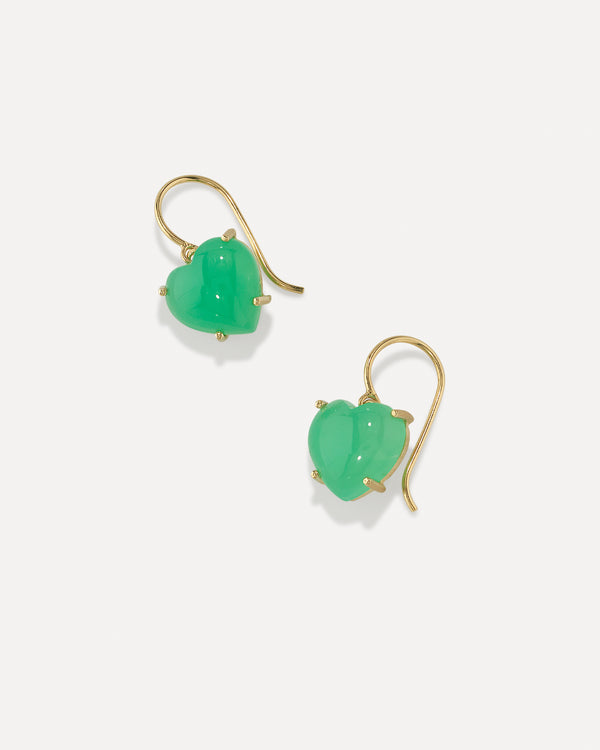 Irene Neuwirth Small Love Earrings 18k Yellow GOLD