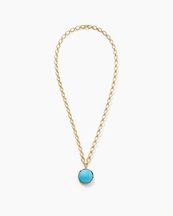 Irene Neuwirth Large Classic Diamond Pendant Necklace 18K Yellow Gold