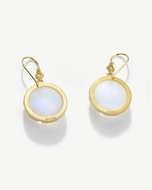 Irene Neuwirth Large Classic Drop Earrings 18K Yellow Gold