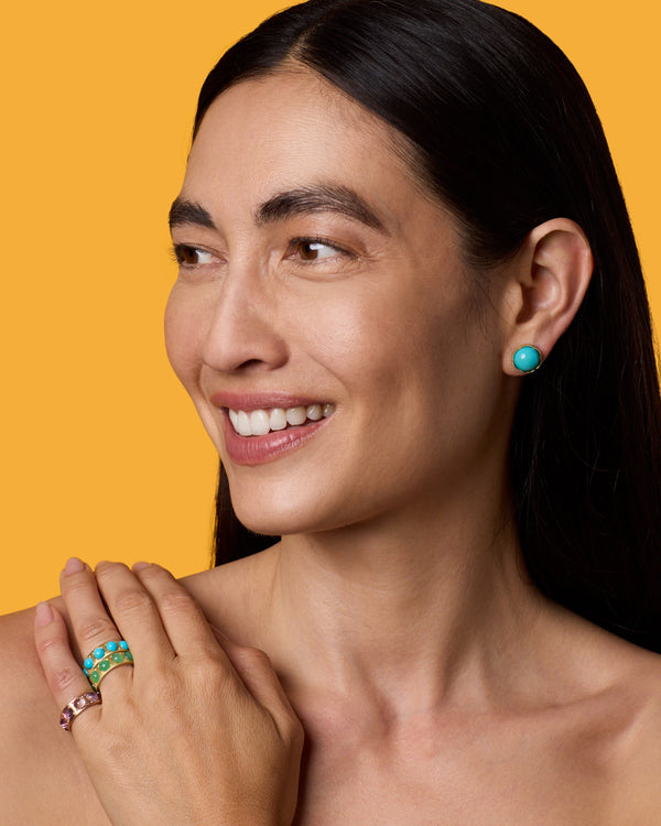 Irene Neuwirth Large Classic Eternity Band Ring 18K Yellow Gold