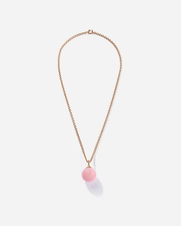 Irene Neuwirth Large Gumdrop Necklace 18K Rose Gold