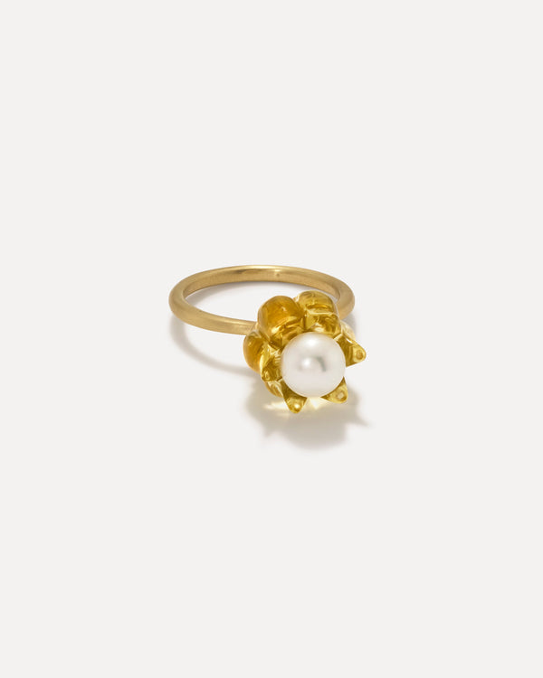 irene neuwirth Lily of the Valley Ring 18K Yellow Gold