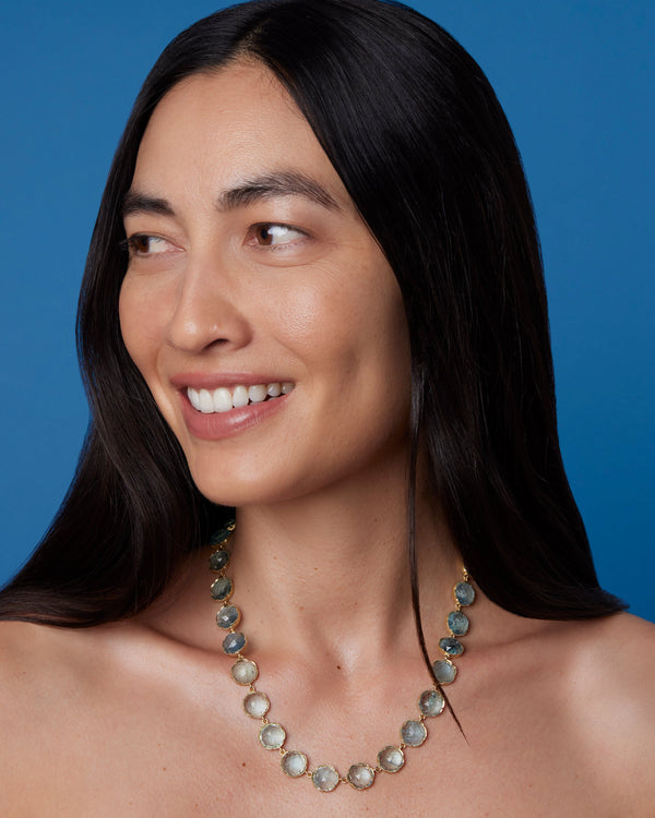 Irene Neuwirth Medium Classic Link Necklace 18K Yellow Gold