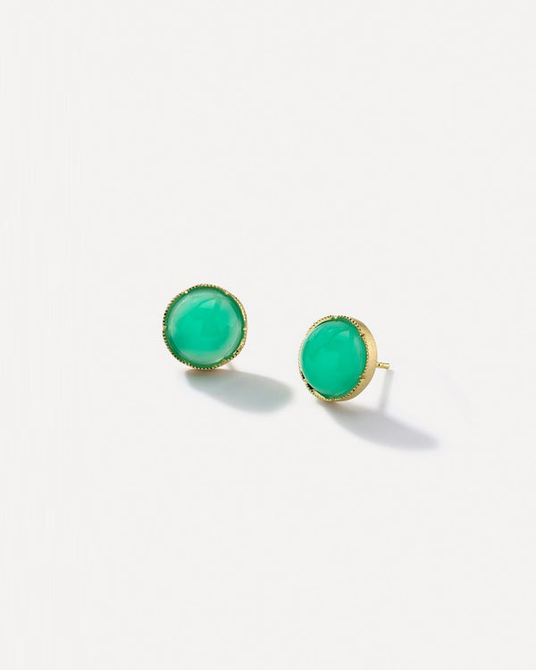 Irene Neuwirth Medium Classic Studs 18K Yellow Gold