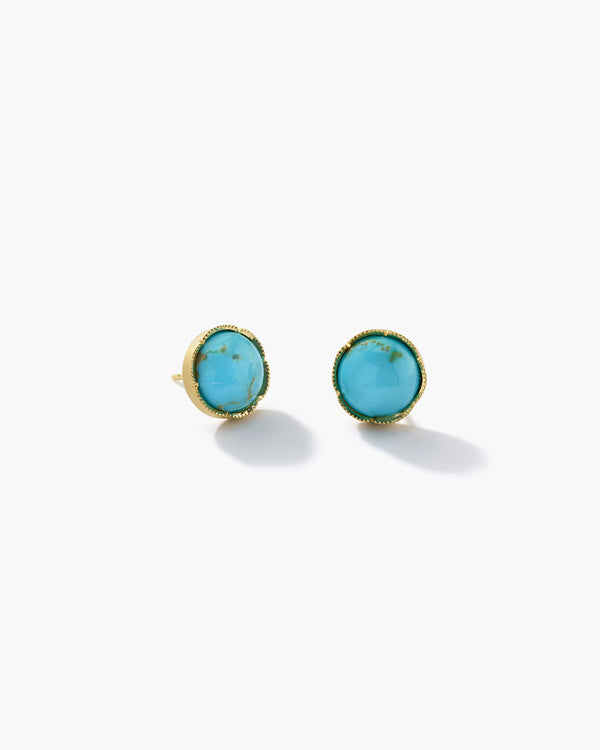 irene neuwirth Medium Classic Studs 18k Yellow Gold