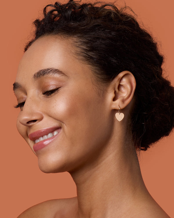 Irene Neuwirth Medium Gold Classic Love Earrings 18K Yellow Gold