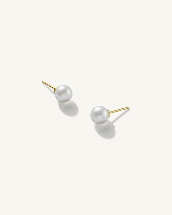 irene neuwirth Medium Gumball Studs 18K Yellow Gold