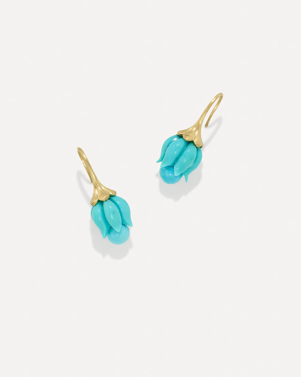 Irene Neuwirth Medium Lily Of The Valley Earrings 18k Rose Gold