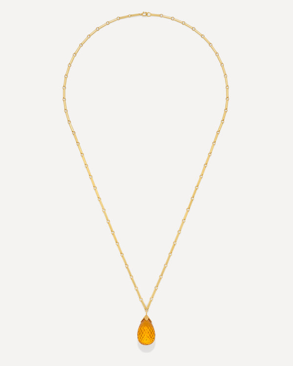 Irene Neuwirth One Of A Kind Amber Blossom Necklace 18k Yellow Gold