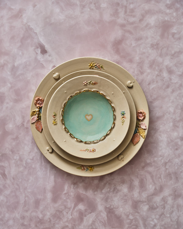 Irene Neuwirth One Of A Kind Botanical Dinner Plate Botanical