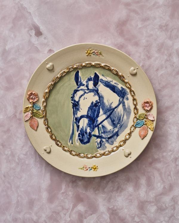 irene neuwirth One of a Kind Botanical Dinner Plate Botanical