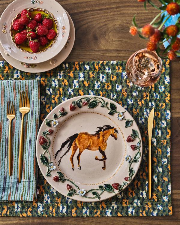 Irene Neuwirth One Of A Kind Botanical Salad Plate Botanical