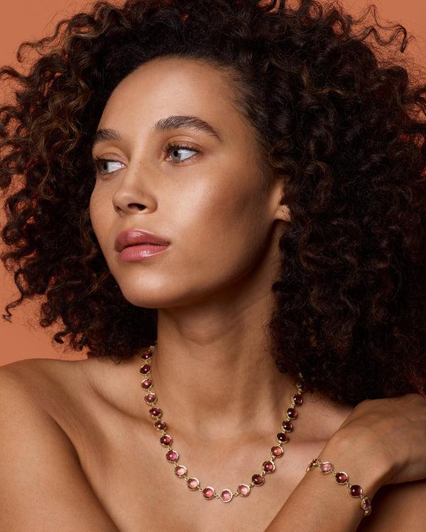 Irene Neuwirth One Of A Kind Classic Link Necklace 18k Yellow Gold