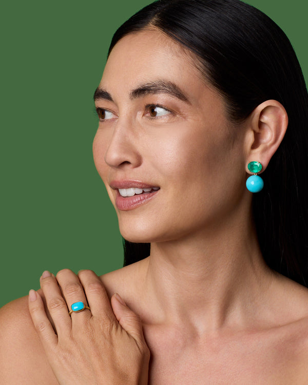 Irene Neuwirth One Of A Kind Cushion-Cut Bezel Ring 18k Yellow Gold