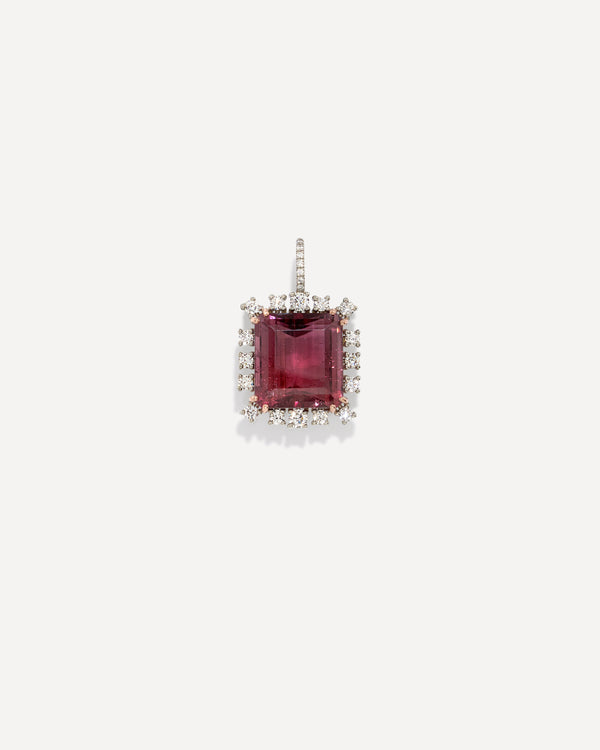 irene neuwirth One of a Kind Diamond Emerald- Cut Charm 18K Gold irene neuwirth One of a Kind Diamond Emerald- Cut Charm 18K Gold