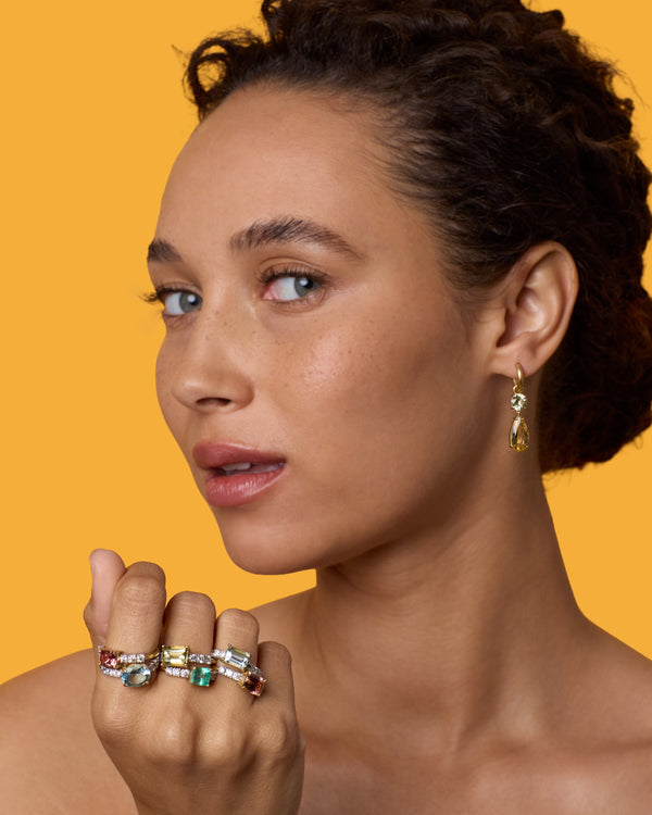 Irene Neuwirth One Of A Kind Diamond Tennis Ring 18k Gold