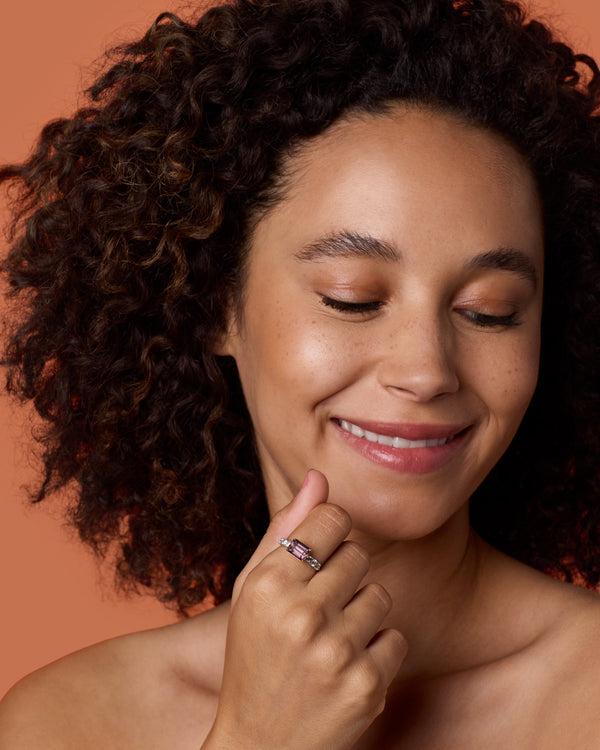 Irene Neuwirth One Of A Kind Diamond Tennis Ring 18K Gold