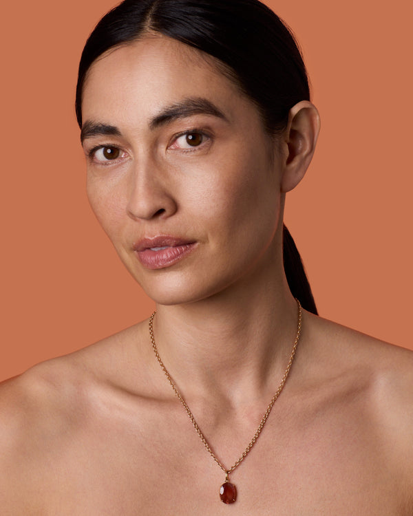 Irene Neuwirth One Of A Kind Gem Drop Oval Charm 18k Rose Gold