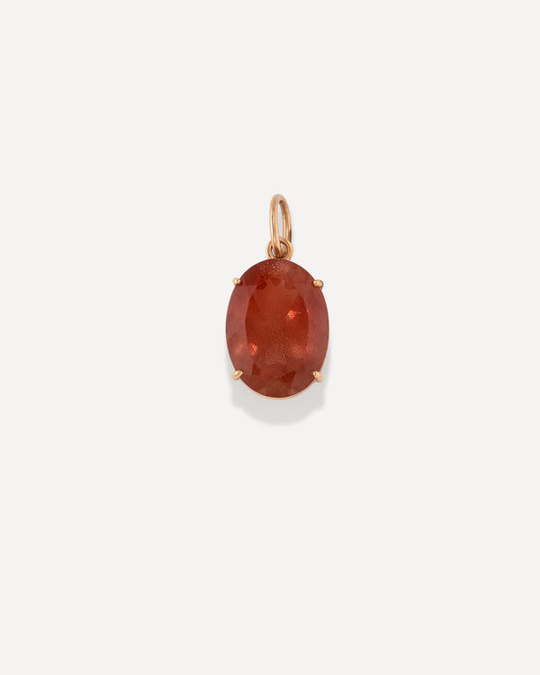 irene neuwirth One of a Kind Gem Drop Oval Charm 18k Rose Gold irene neuwirth One of a Kind Gem Drop Oval Charm 18k Rose Gold