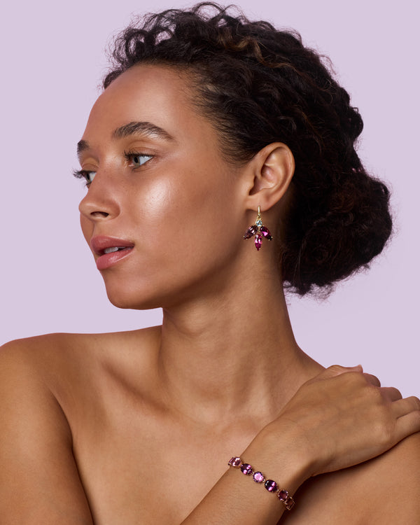 Irene Neuwirth One Of A Kind Gemmy Gem Link Bracelet 18k Rose Gold