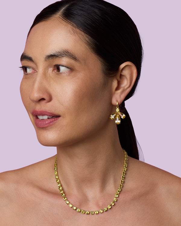 Irene Neuwirth One Of A Kind Gemmy Gem Link Necklace 18k Yellow Gold