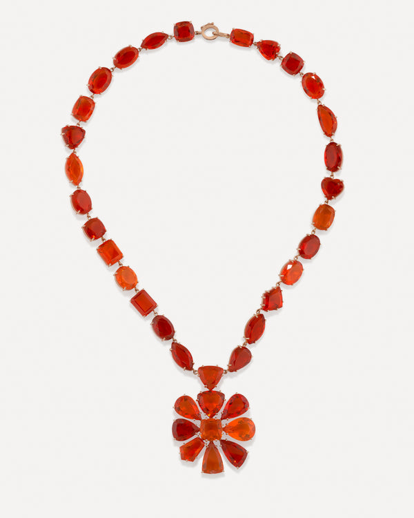 irene neuwirth One of a Kind Gemmy Gem Supreme Pendant Necklace 18k rose gold