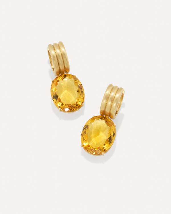 irene neuwirth One of a Kind Heroic Hoops 18k Yellow Gold