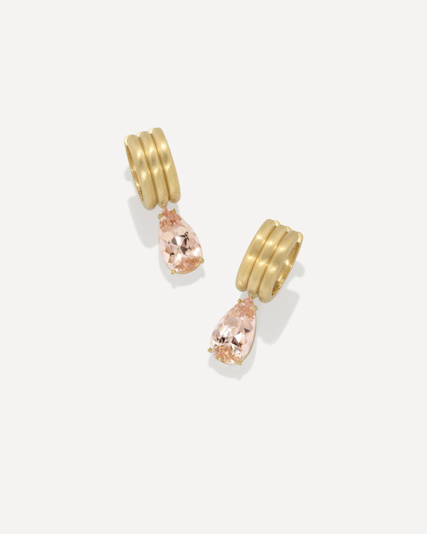 irene neuwirth One of a Kind Heroic Hoops 18k Yellow Gold