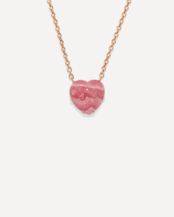 irene neuwirth One of a Kind Love Necklace 18k Rose Gold