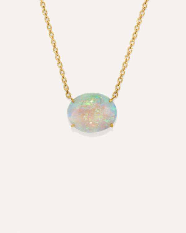 irene neuwirth One of a Kind Oval Pendant Necklace 18k Yellow Gold irene neuwirth One of a Kind Oval Pendant Necklace 18k Yellow Gold