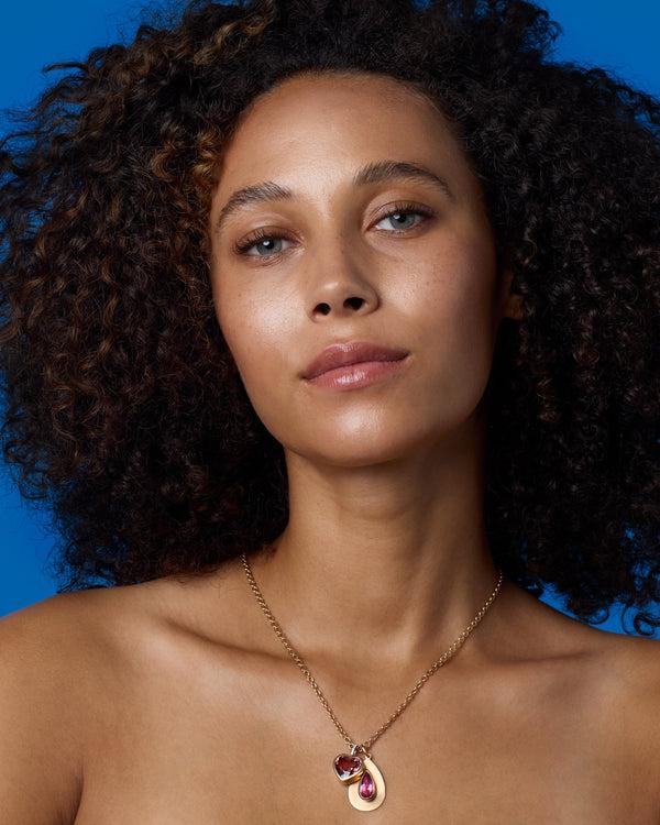 Irene Neuwirth One Of A Kind Pavé Love Bezel Charm 18K Gold