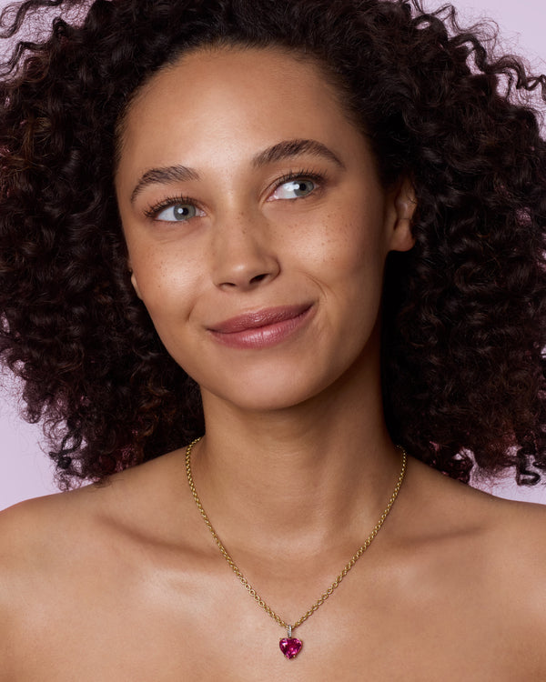 Irene Neuwirth One Of A Kind Pavé Love Charm 18K Gold