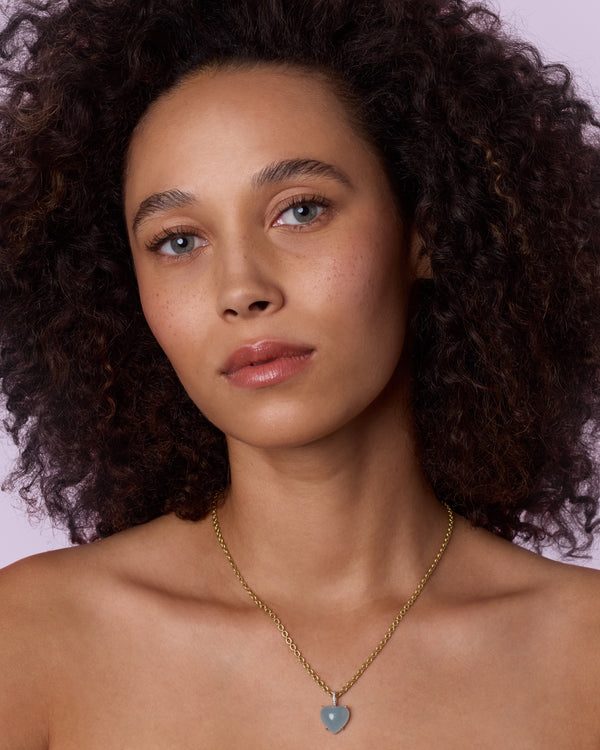 Irene Neuwirth One Of A Kind Pavé Love Charm 18K Gold