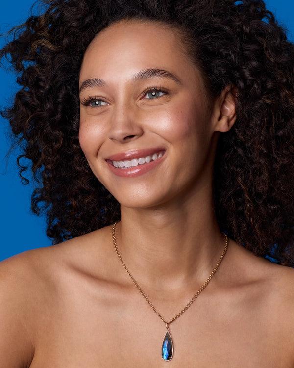 Irene Neuwirth One Of A Kind Pavé Pear Charm 18k Rose Gold