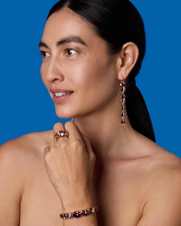 Irene Neuwirth One Of A Kind Round Stone Gemmy Gem Ring 18k Yellow Gold