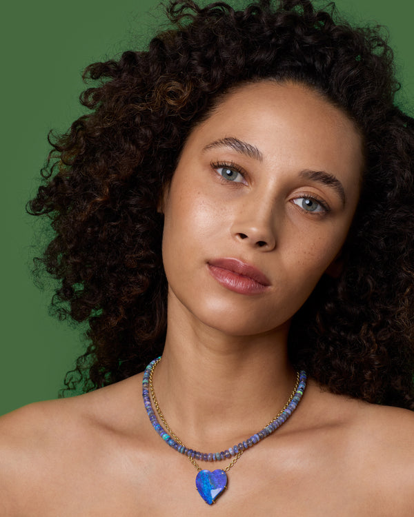 Irene Neuwirth One Of A Kind Smooth Beaded Candy Necklace 18k Rose Gold