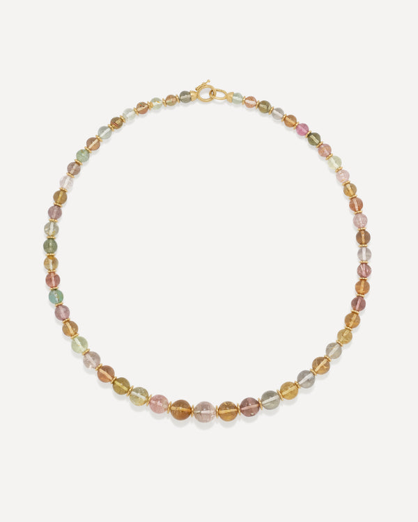 irene neuwirth One of a Kind Smooth Gold Beaded Candy Necklace 18k Yellow Gold