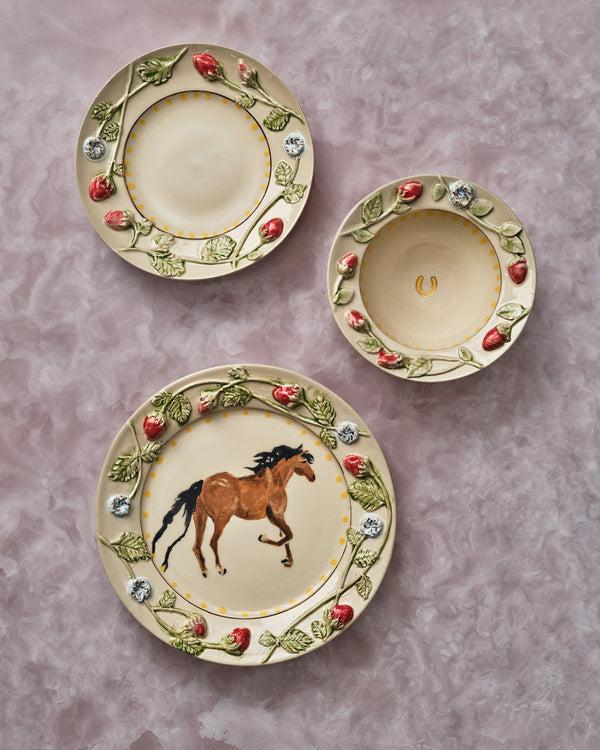 Irene Neuwirth One Of A Kind Strawberry Dinner Plate Strawberry