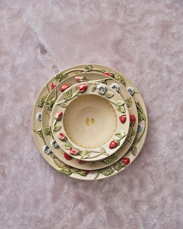 Irene Neuwirth One Of A Kind Strawberry Dinner Plate Strawberry