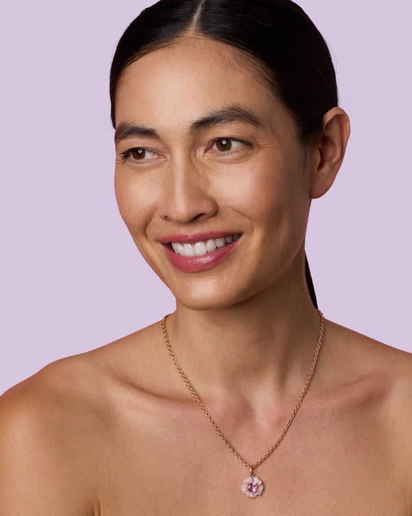 Irene Neuwirth One Of A Kind Tropical Flower Charm 18k Rose Gold