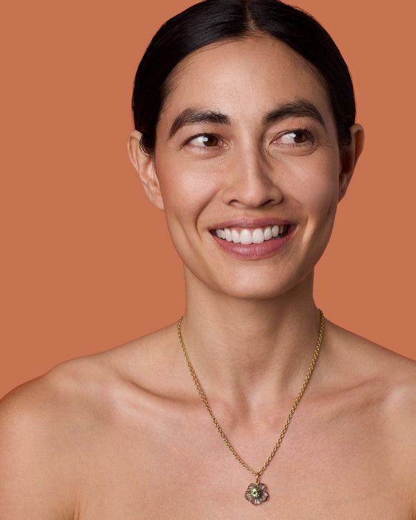 Irene Neuwirth One Of A Kind Tropical Flower Charm 18k Yellow Gold