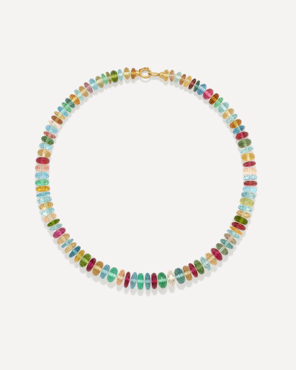 irene neuwirth One of a Kind Ultra Luxe Gemmy Gem Beaded Candy Necklace 18K Yellow Gold