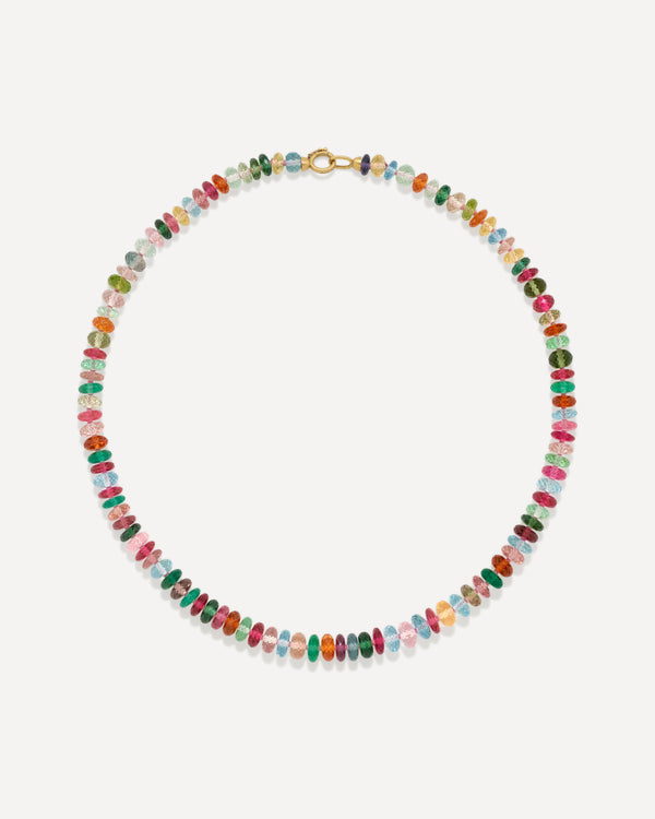 irene neuwirth One of a Kind Ultra Luxe Gemmy Gem Beaded Candy Necklace 18K Yellow Gold