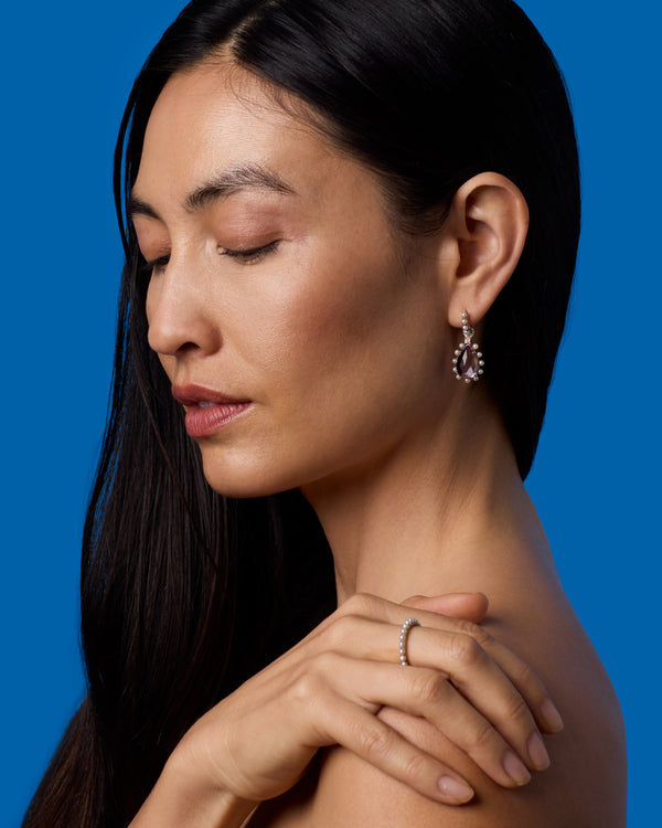 Irene Neuwirth Pearl Studded Band Ring 18k Yellow Gold